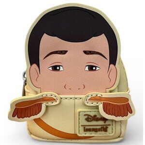 Loungefly Cinderella 75th Anniversary Mini Backpack Keychain Prince Charming